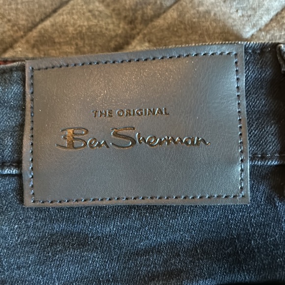 🆕 Men’s Ben Sherman Dark Indigo Straight Fit Jeans Size 38/32 - Picture 4 of 5